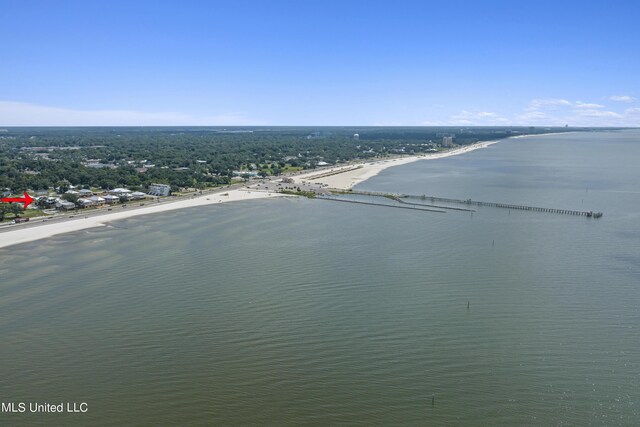 124 Arkansas Ave, Gulfport, MS 39507 - aerial view with a water view