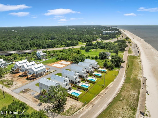 26470 W Beach Blvd, Pass Christian, MS 39571 - bird's eye view of a pool area