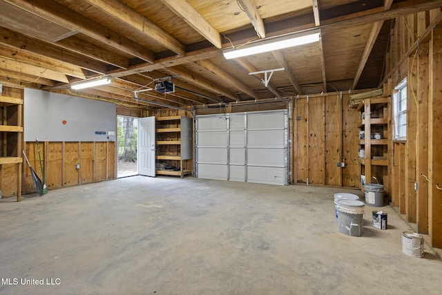 18401 Dogwood Ln, Saucier, MS 39574 - garage with a garage door opener