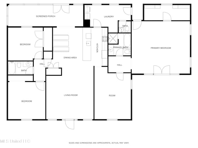 18401 Dogwood Ln, Saucier, MS 39574 - floor plan