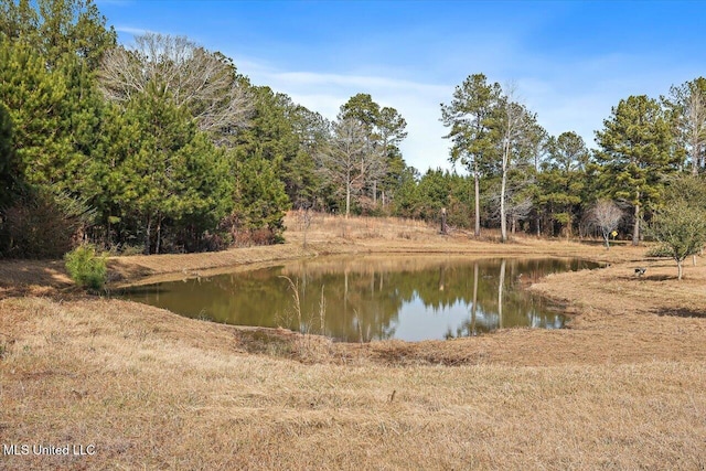 property view of water