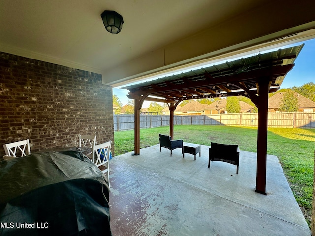 view of patio / terrace