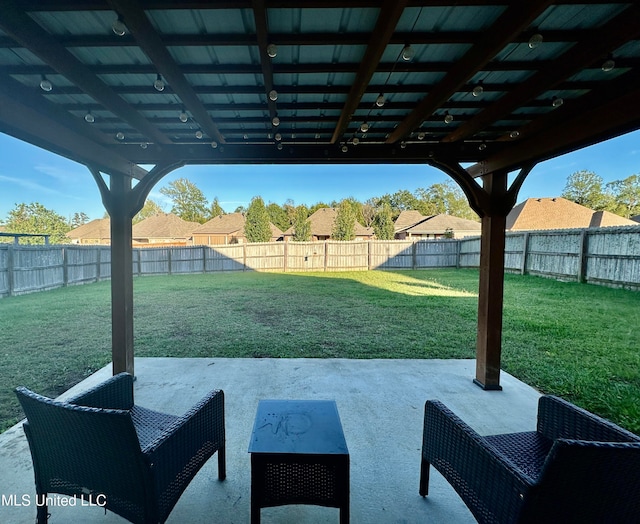 view of patio / terrace