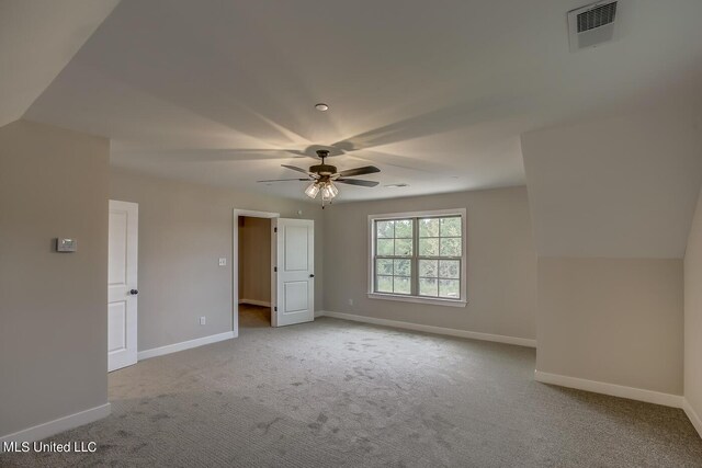 9070 Bennett Trl, Hernando, MS 38632 - unfurnished bedroom with carpet floors, baseboards, and a ceiling fan