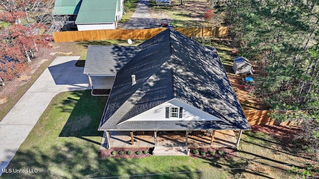 148 Stanton Hall Dr, Florence, MS 39073 - aerial view of property and surrounding area