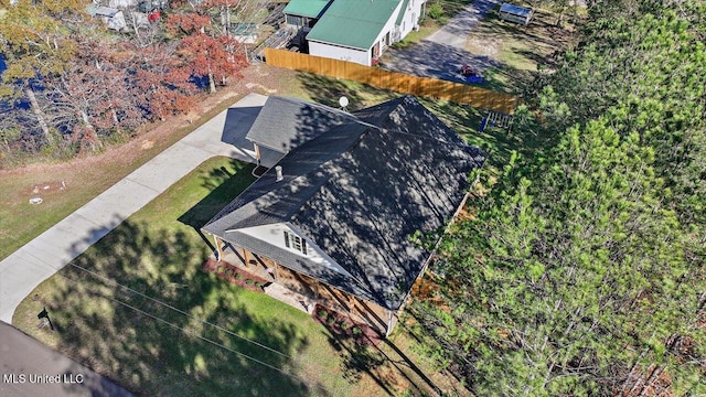 148 Stanton Hall Dr, Florence, MS 39073 - aerial view of property and surrounding area