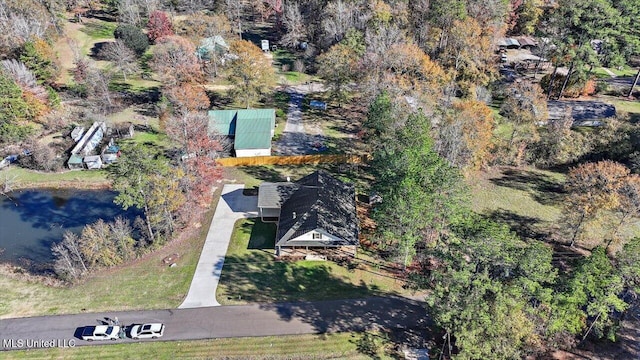 148 Stanton Hall Dr, Florence, MS 39073 - view from above of property featuring a nearby body of water