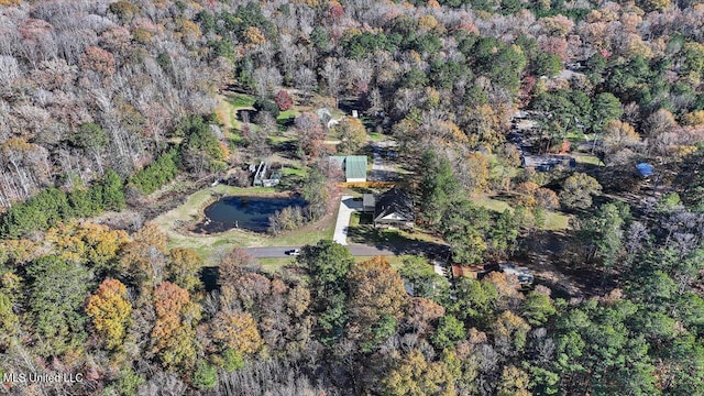 148 Stanton Hall Dr, Florence, MS 39073 - view of property location with a heavily wooded area