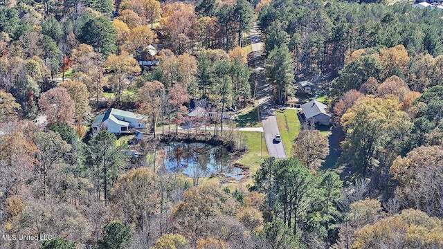 148 Stanton Hall Dr, Florence, MS 39073 - aerial view of property's location with a forest