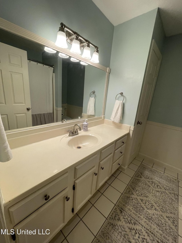137 Phil Ln, Sardis, MS 38666 - full bath featuring vanity and tile patterned flooring