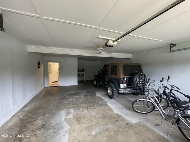 137 Phil Ln, Sardis, MS 38666 - garage featuring a garage door opener