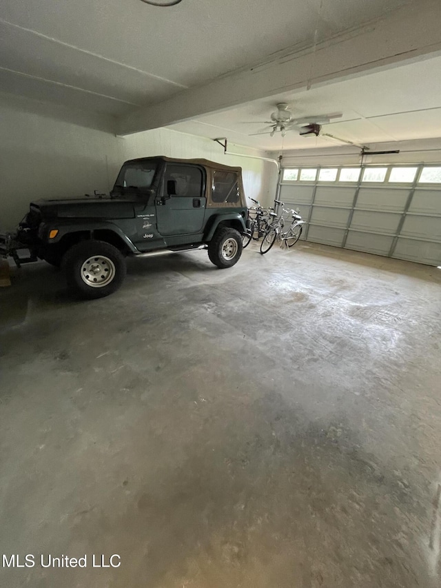 137 Phil Ln, Sardis, MS 38666 - garage with a garage door opener