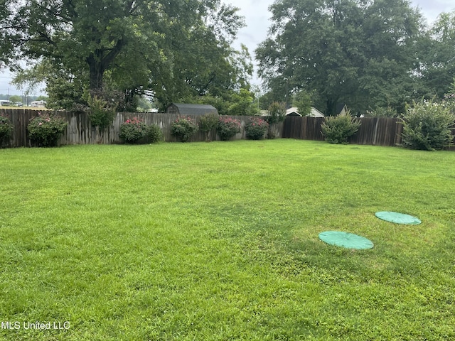 137 Phil Ln, Sardis, MS 38666 - view of fenced backyard