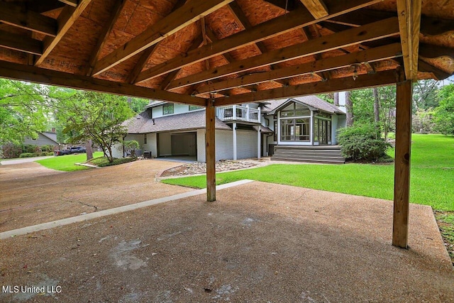 4441 Wedgewood St, Jackson, MS 39211 - view of patio