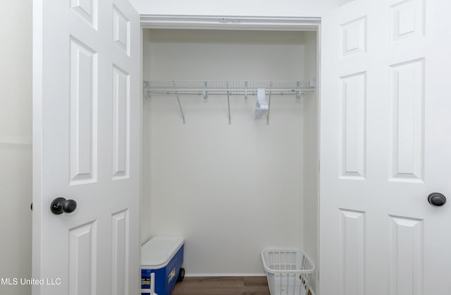 view of closet