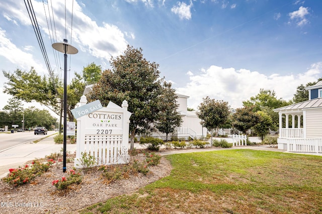 2207 Government St Unit 6, Ocean Springs, MS 39564 - community / neighborhood sign with a yard