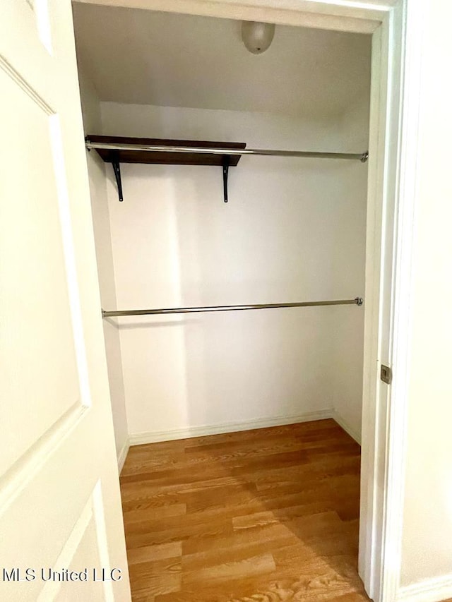 view of closet