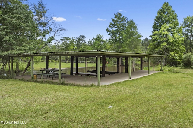 8113 Barron Rd, Moss Point, MS 39562 - view of property's community featuring a gazebo and a lawn