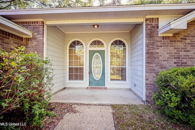 8113 Barron Rd, Moss Point, MS 39562 - entrance to property featuring brick siding