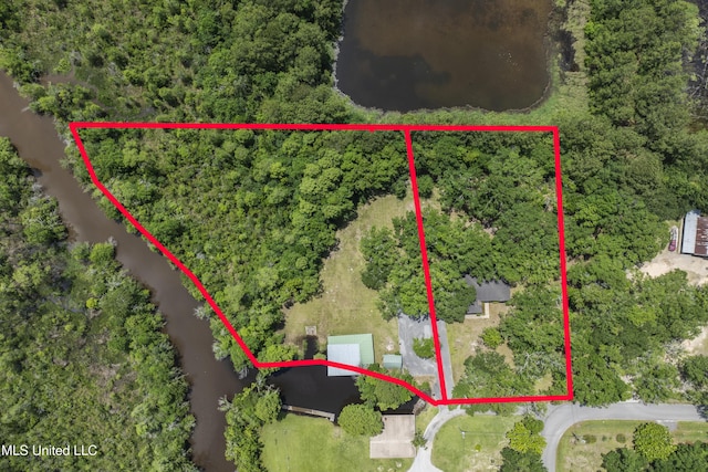 8113 Barron Rd, Moss Point, MS 39562 - view of property location featuring property parcel outlined