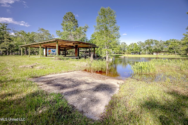 8113 Barron Rd, Moss Point, MS 39562 - dock area with a water view