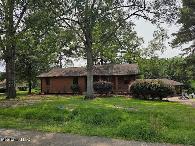 329 Arapaho Ln, Madison, MS 39110 - ranch-style home with brick siding