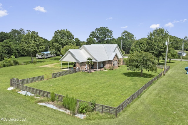 12219 County Farm Rd, Gulfport, MS 39503 - view of front of home featuring brick siding