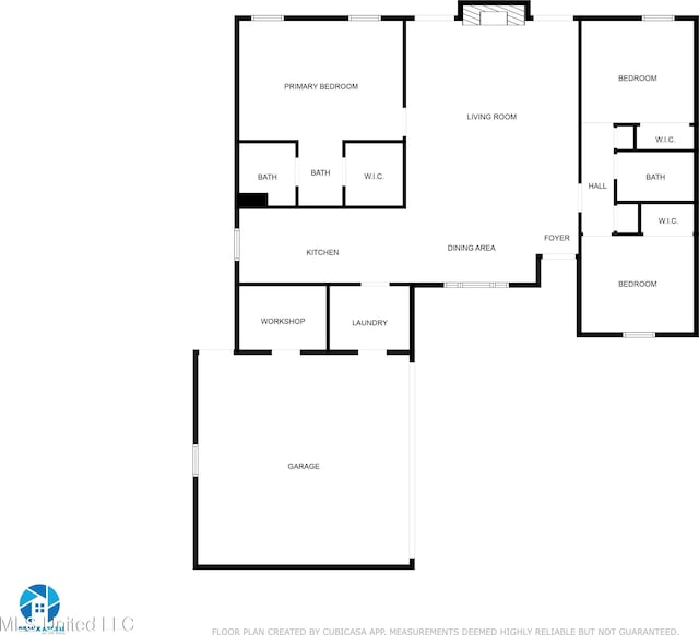 109 Palm Ave, Pass Christian, MS 39571 - home floor plan