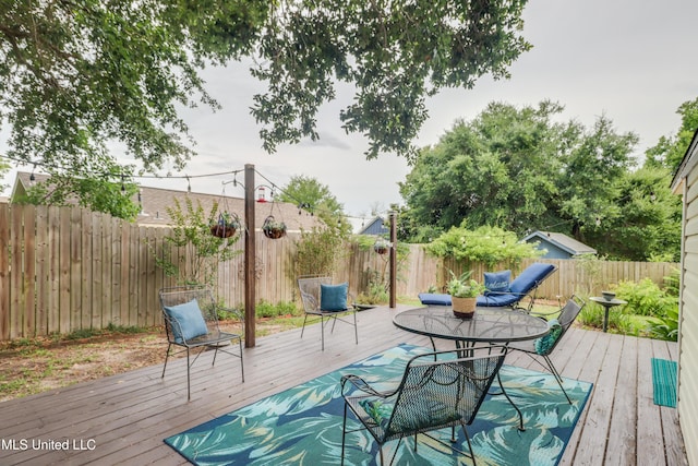 109 Palm Ave, Pass Christian, MS 39571 - deck with a fenced backyard