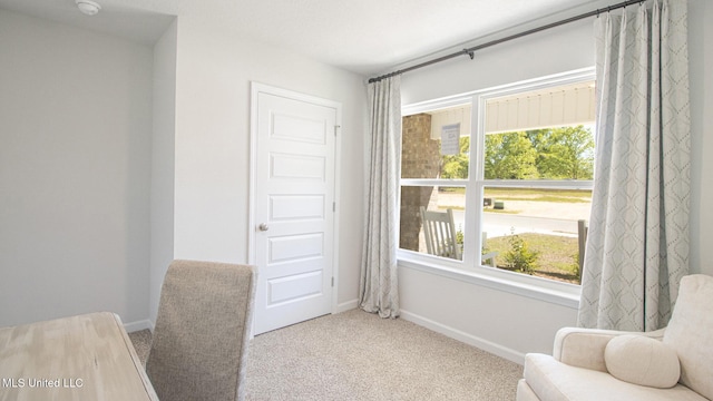 169 Mill Ct, Lucedale, MS 39452 - living area featuring carpet floors and baseboards