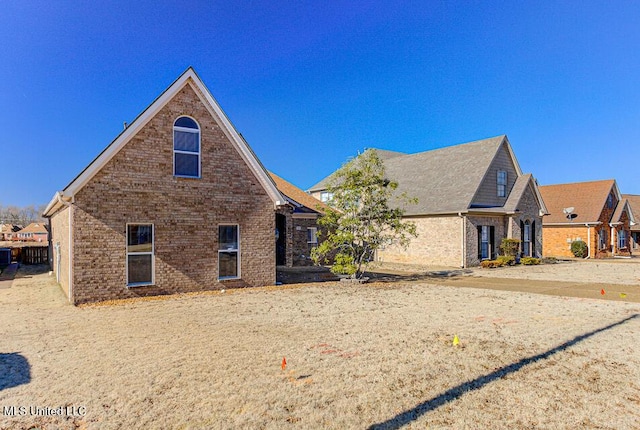 view of back of property