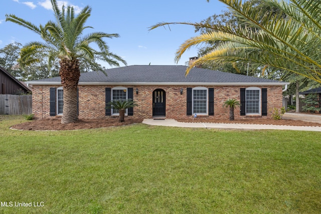 429 Linda Dr, Biloxi, MS 39531 - ranch-style house featuring a front yard