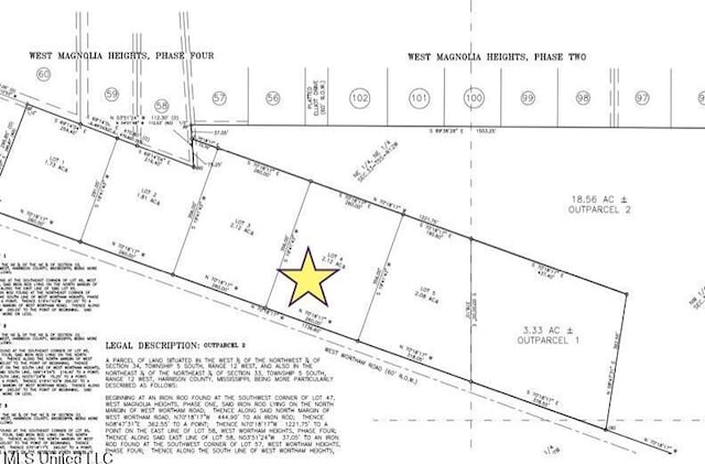 LOT4 W Wortham Rd, Saucier, MS 39574