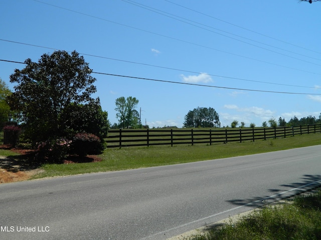 view of road