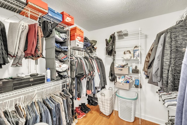 1201 Arbor Hill Dr, Brandon, MS 39042 - spacious closet featuring wood finished floors