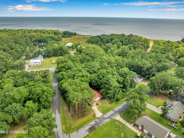 3005 Robalo Dr, Gautier, MS 39553 - bird's eye view of a nearby body of water