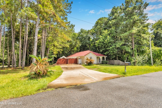 3005 Robalo Dr, Gautier, MS 39553 - view of front of house with driveway