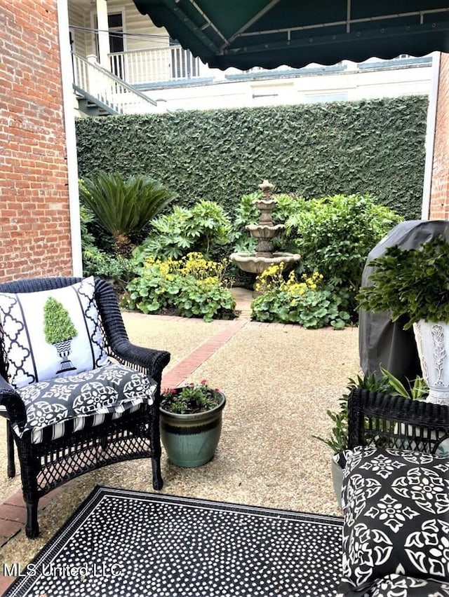 707 State St Unit 705, Natchez, MS 39120 - view of patio / terrace with grilling area