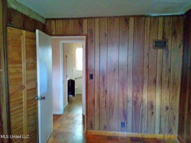 218 Summerhaven Dr, Yazoo City, MS 39194 - hallway featuring wooden walls