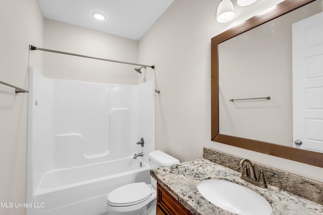 14864 Audubon Lake Blvd, Gulfport, MS 39503 - bathroom with vanity and shower / bathtub combination