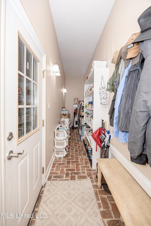 view of mudroom