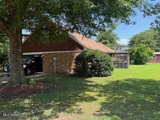 100 Roseleigh Cv, Batesville, MS 38606 - view of side of home featuring a yard