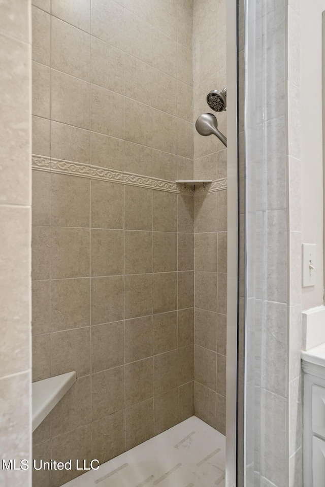 1 Cypress Ln, Jackson, MS 39211 - full bathroom featuring a stall shower and vanity