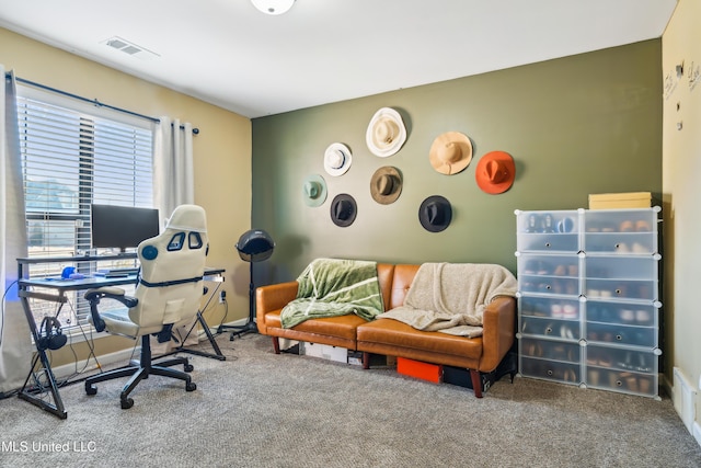 office featuring carpet