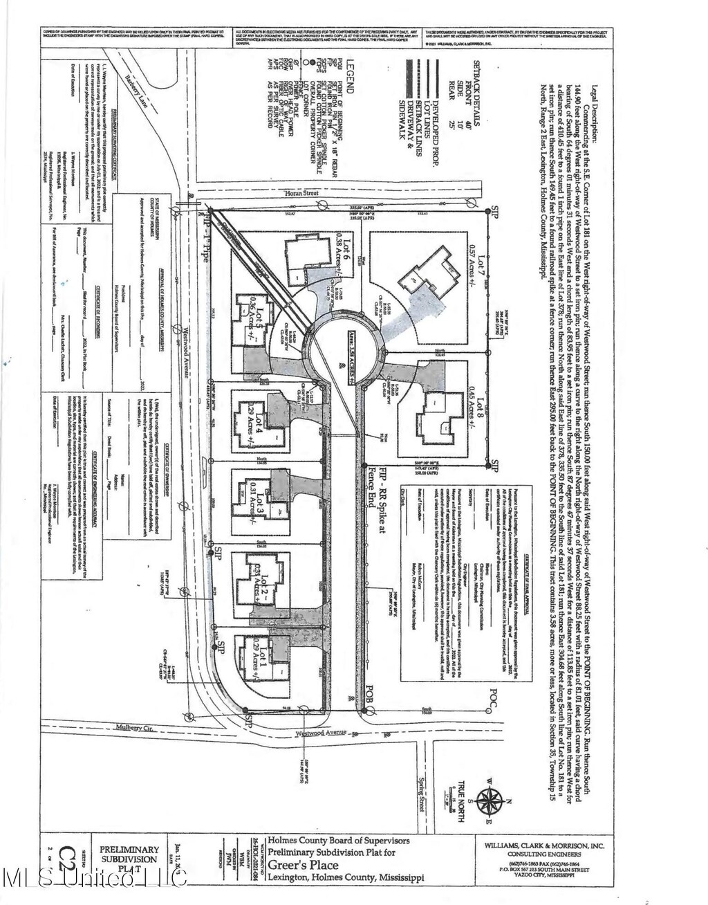 N/A Westwood Ave, Lexington, MS 39095 - floor plan