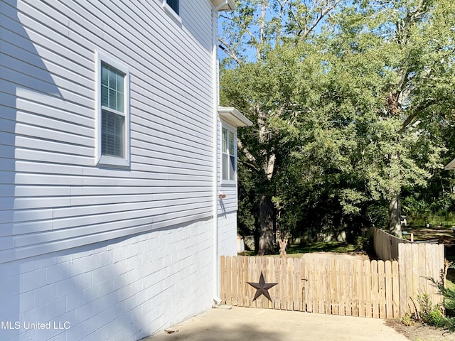 view of property exterior