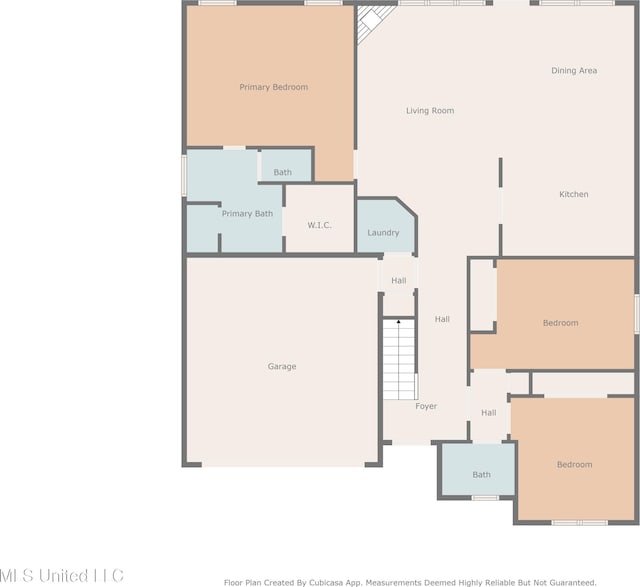 13245 Braybourne Pkwy, Olive Branch, MS 38654 - room layout