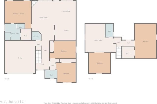 13245 Braybourne Pkwy, Olive Branch, MS 38654 - home floor plan