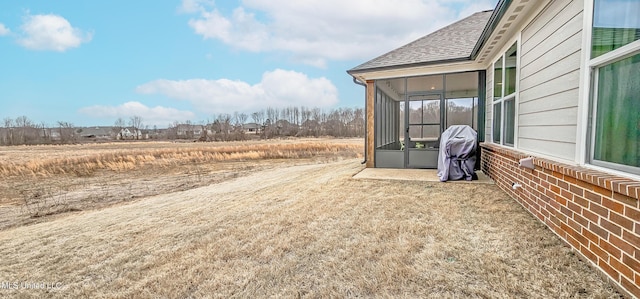 13453 Birch Bnd, Olive Branch, MS 38654 - view of yard featuring a sunroom