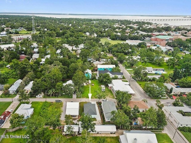 208 Sycamore St, Bay Saint Louis, MS 39520 - aerial view of property's location featuring nearby suburban area